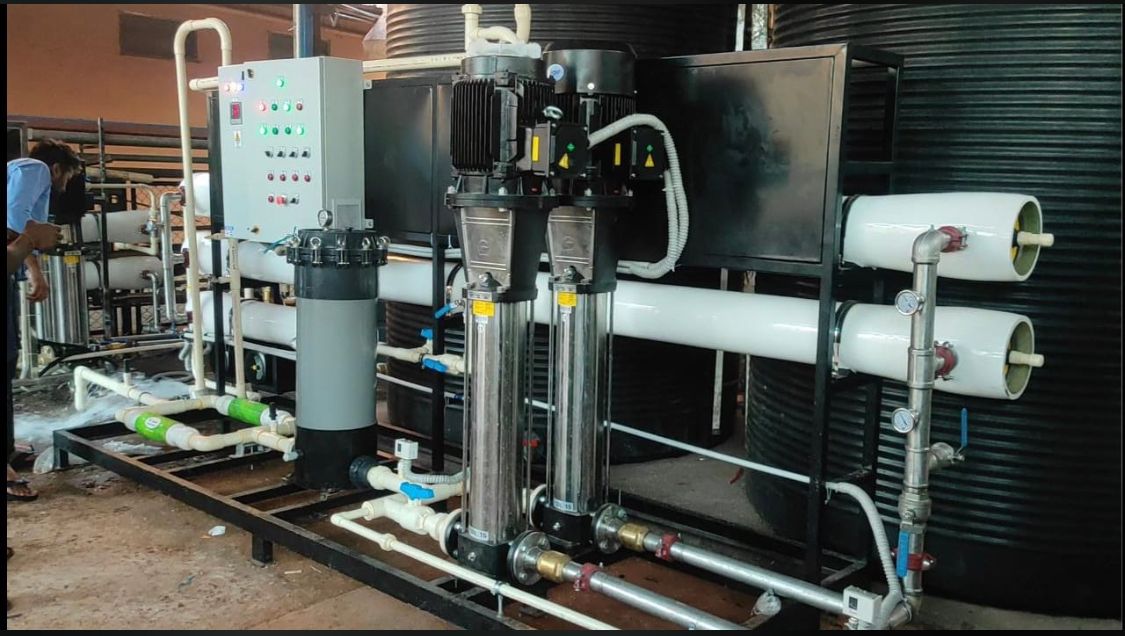 Industrial water purification system installed by Fix My Ware