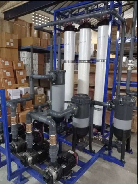 Industrial UF System Close-up